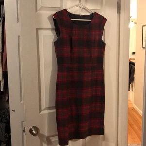 The limited plaid dress